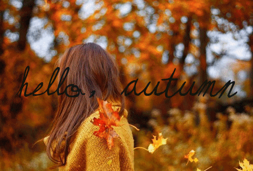 Bonjour l'automne  ♥